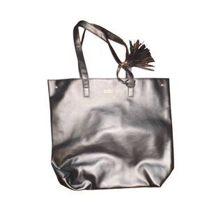 Black Badgley Mischka oversized carry all